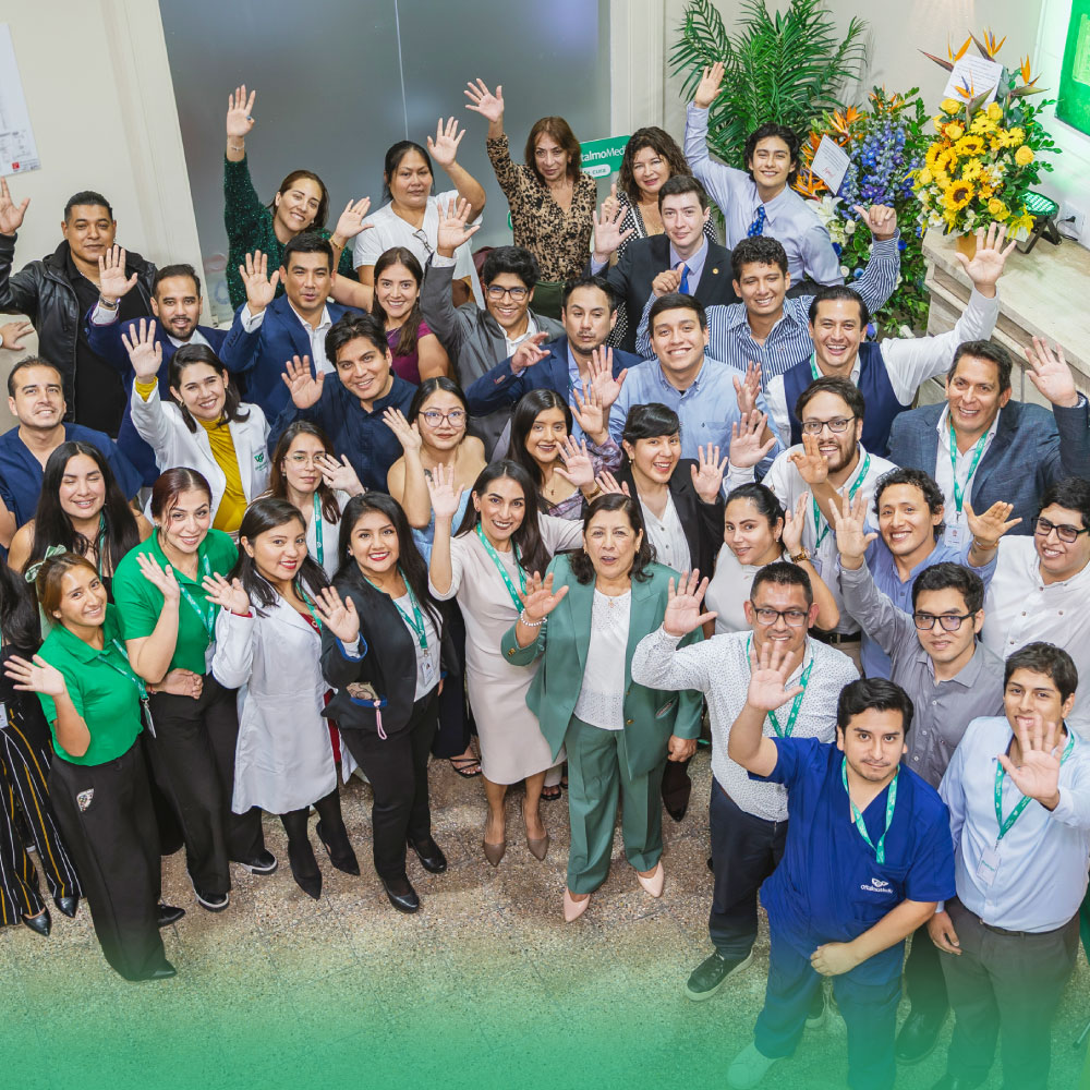 Equipo médico de OftalmoMedic en Lima